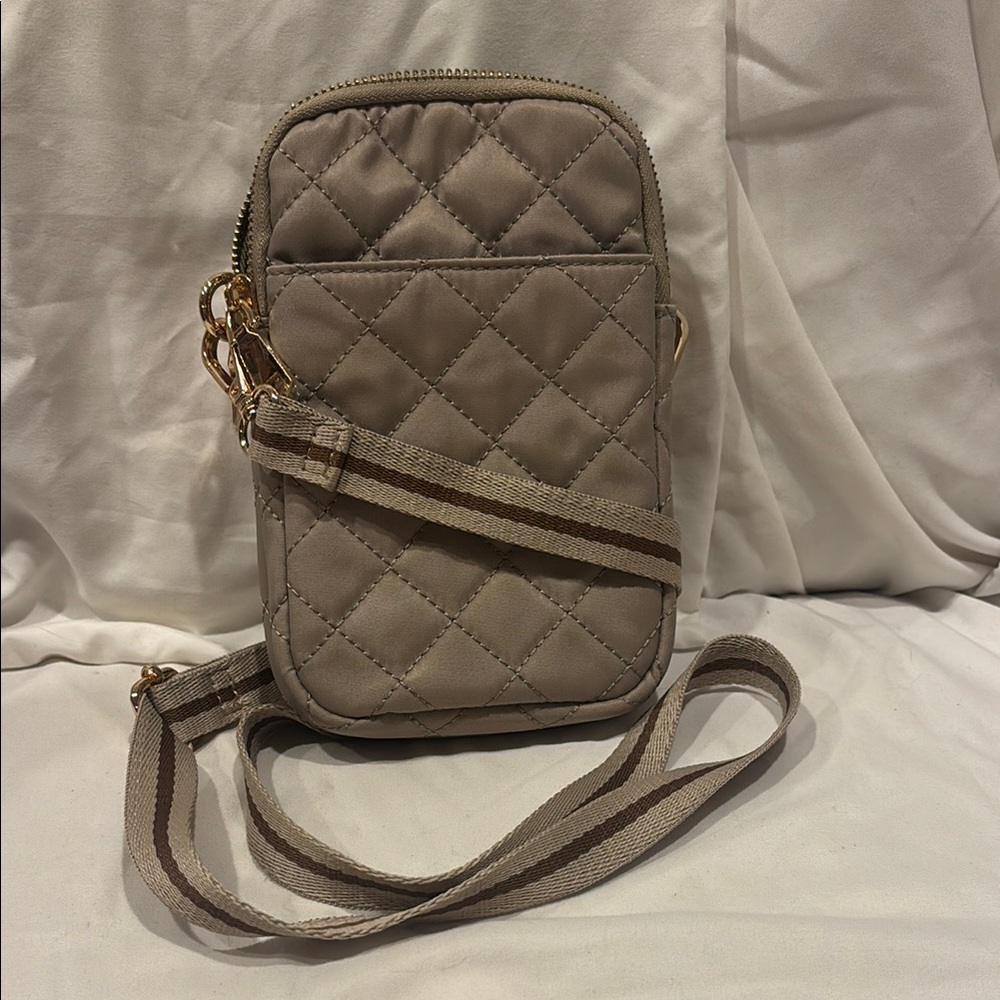 Sol and Selene Quilted Nylon Crossbody Bag – New Without Tags